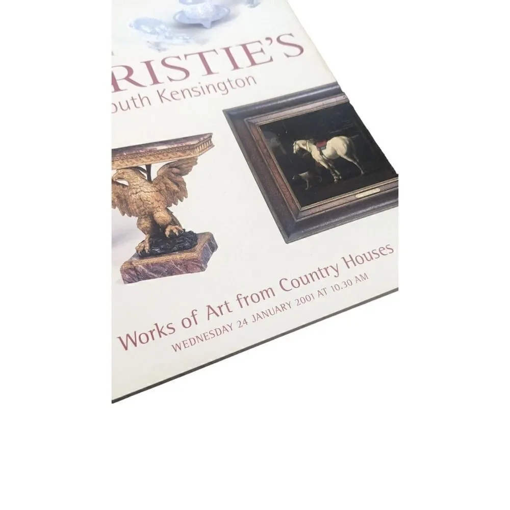 Christie's‎ Works of Art from Country Houses South Kensington 1/24/01 Auction...
